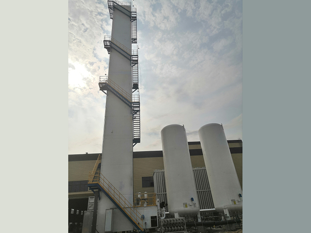 Usine d'azote sur site pour les installations de fabrication